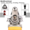 Revolutionize Your Toolkit with the Multifunctional Angle Grinder Attachment